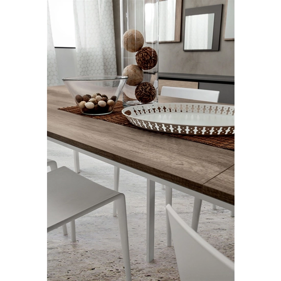 Mario Super rettangolare 160x90 (218-276-334) Tavoli allungabili La primavera 1