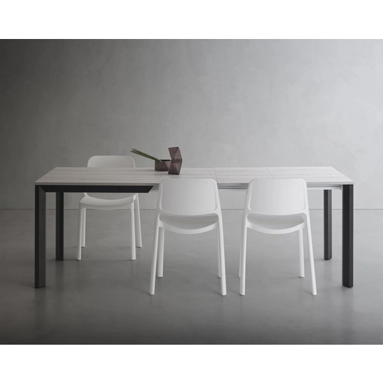 Ricky Super Quadrato 90x90 (all. 146-189-232 cm) Tavoli moderni La primavera 3