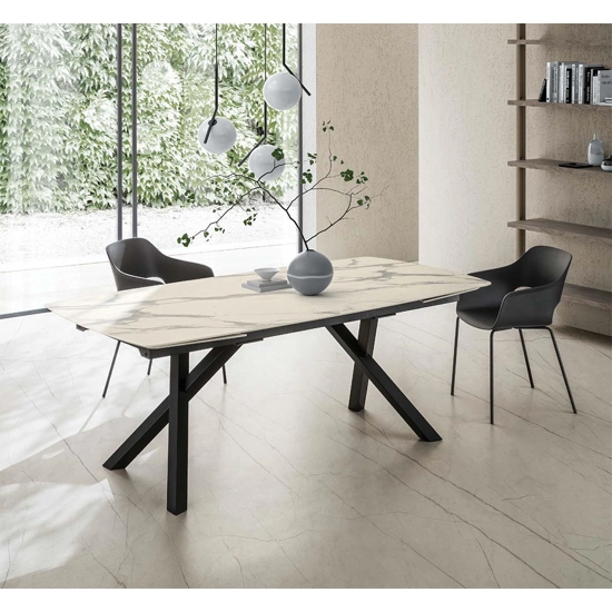 Xavi 160x90 (200-240) Piano a Botte Tavoli moderni La primavera 6