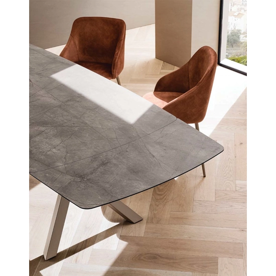 Xavi 160x90 (200-240) Piano a Botte Tavoli moderni La primavera 11