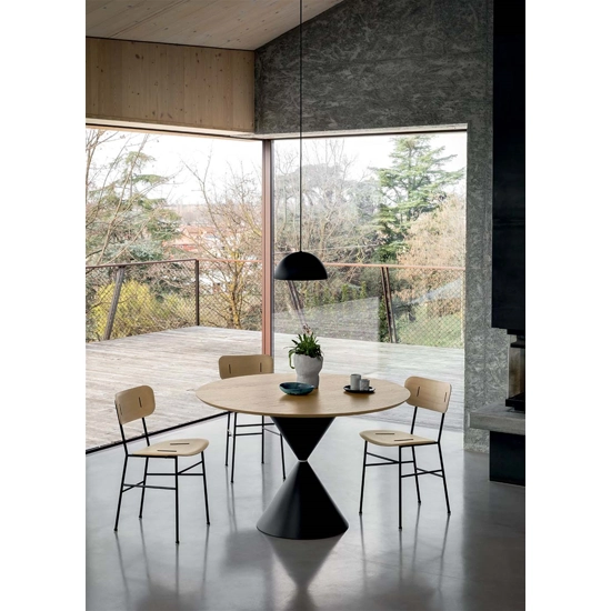 Piuma S M LG Sedie in legno moderne Midj 1