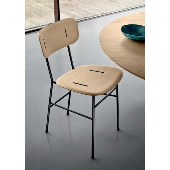 Piuma S M LG Sedie in legno moderne Midj 2