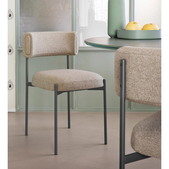 Amelie S M TS Upholstered chairs Midj