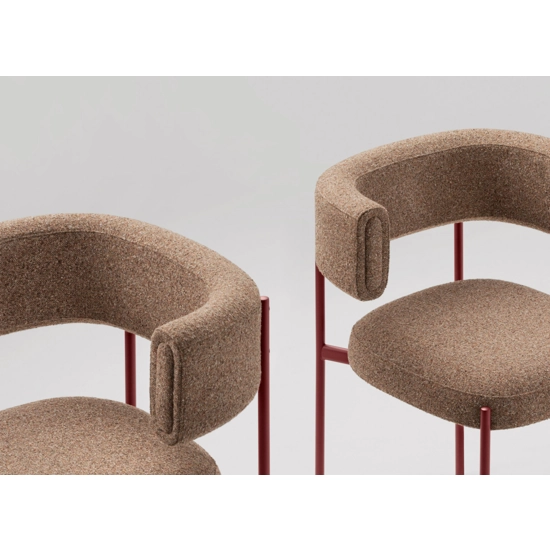 Amelie P M TS Upholstered chairs Midj 4