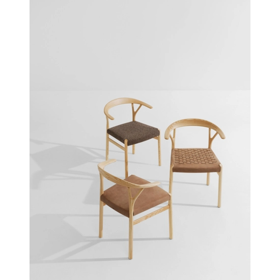 Oslo P L CU-X Sedie in legno moderne Midj 1