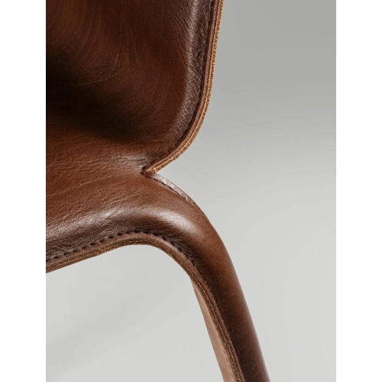 Pelle&Ossa Sedie in cuoio Midj 1