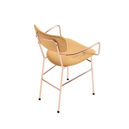 Feather P M CU Metal chairs Midj
