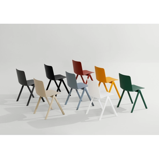 Stack S PP Sedie in plastica di design Midj 3