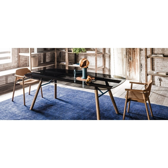 P L CU suite Modern wooden chairs Midj 1