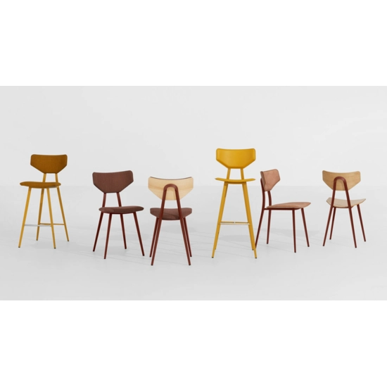 Tosca S M CU Sedie in cuoio Midj 1