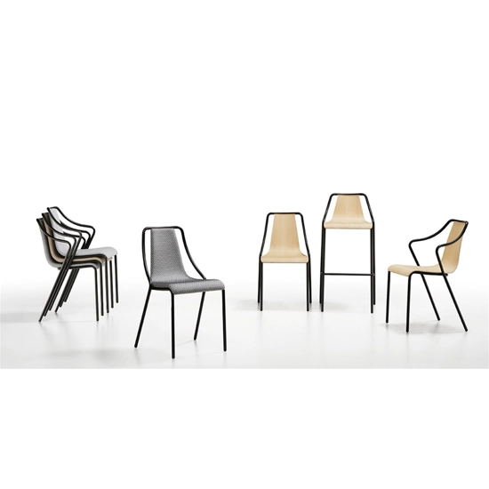 Ola S M LG Sedie in metallo Midj 6