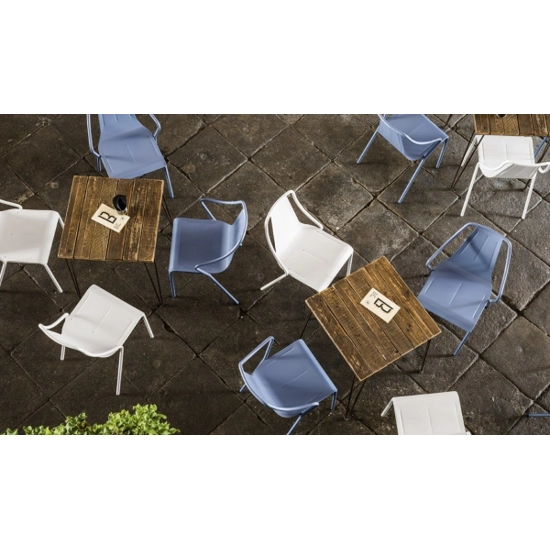 Ola S M OUT Sedie in metallo Midj 1