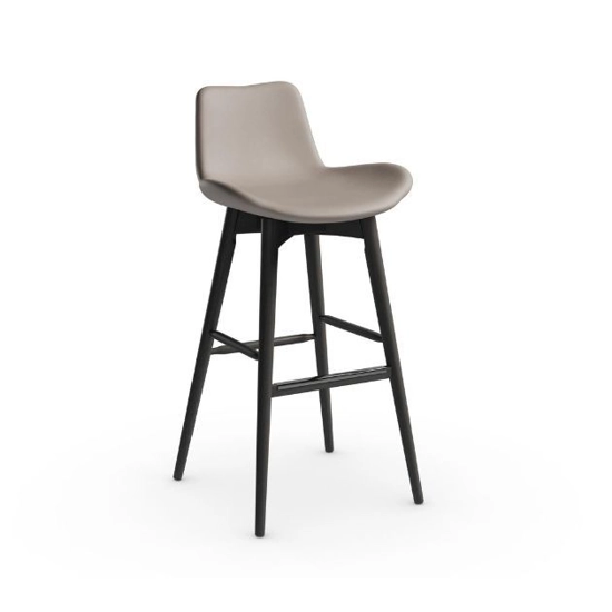 Dalia Stool with wooden leg Metal stools Midj