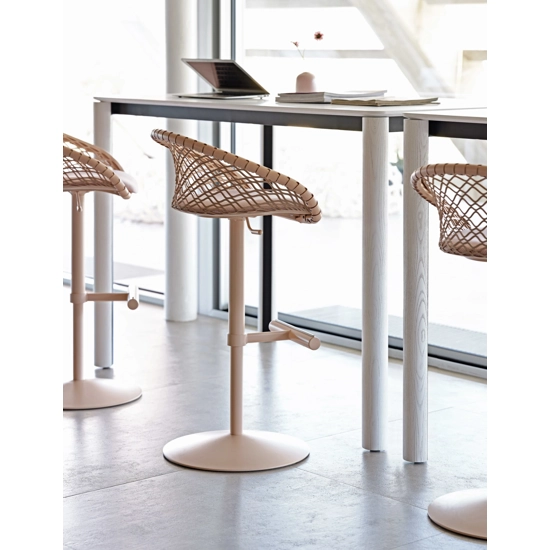 P47 SG stool TS-CU Stools in leather and eco-leather Midj 3