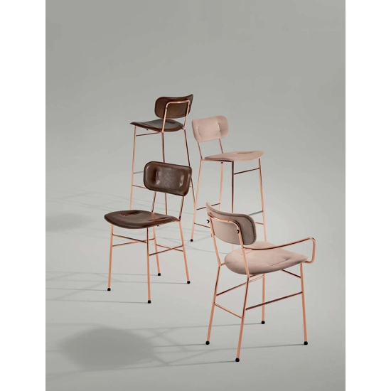 Piuma Stool M LG Wooden stools Midj 1