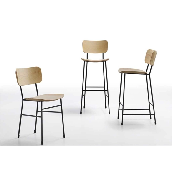 Master Sgabello LG Sgabelli in legno Midj 3