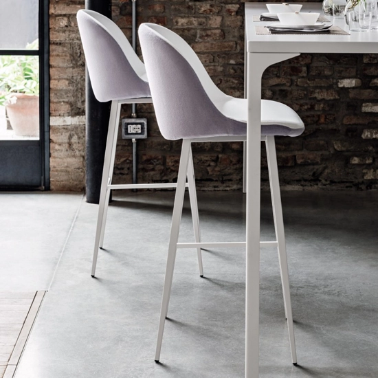 Sonny Stool Stools in leather and eco-leather Midj 1