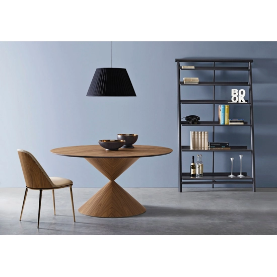 Hourglass ø 150 Wood Base Modern tables Midj 1