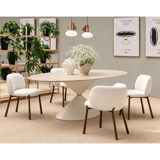 Clessidra Ellittico 220x120 Modern tables Midj 2