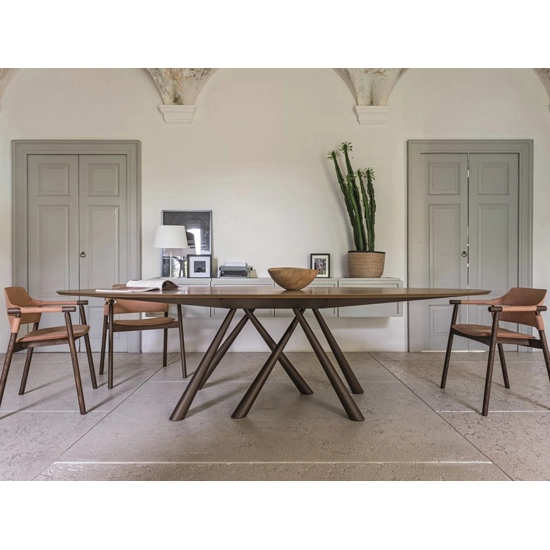 Forest 280x120 Oval Modern tables Midj
