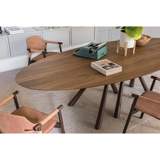 Forest 280x120 Oval Modern tables Midj 2