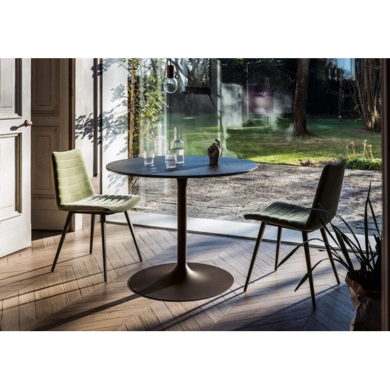 Infinity Ø60 Ceramic tables Midj