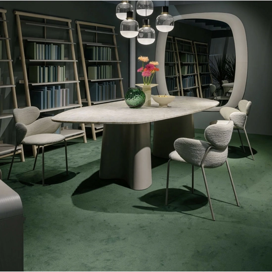 Organic 200x110 - Basamento Cemento Tavoli in ceramica Midj