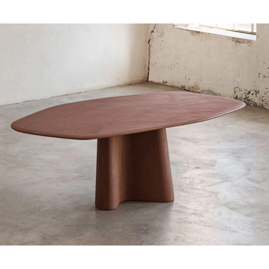 Organic 200x110 - Basamento Cemento Tavoli in ceramica Midj 7