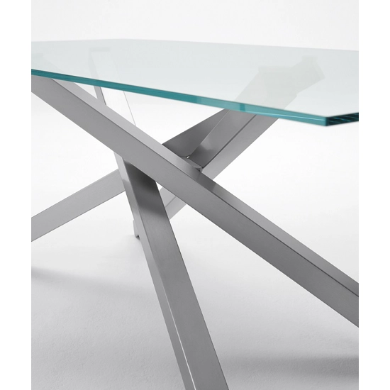 Beijing 200x106 Glass and crystal tables Midj 1