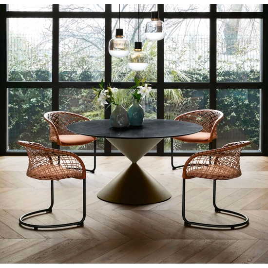 Clessidra ø 100 Tavoli moderni Midj 3