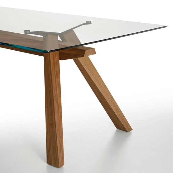 Zeus 250x106 - Wooden leg Modern tables Midj 1