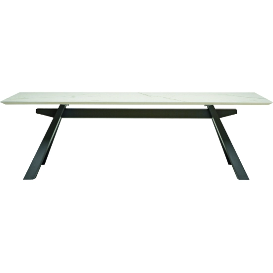 Zeus 200x100 - Metal Leg Modern tables Midj