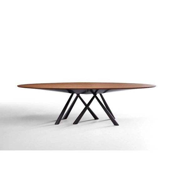 Forest 280x120 Ovale Tavoli moderni Midj 3