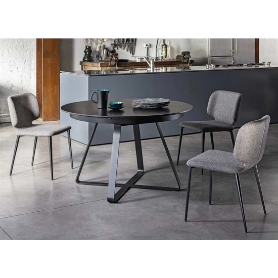 Paul ø 120 (180) Tavoli in ceramica Midj 1