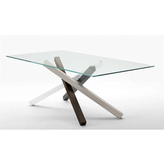 Pechino 200x106 Tavoli in vetro e cristallo Midj 2