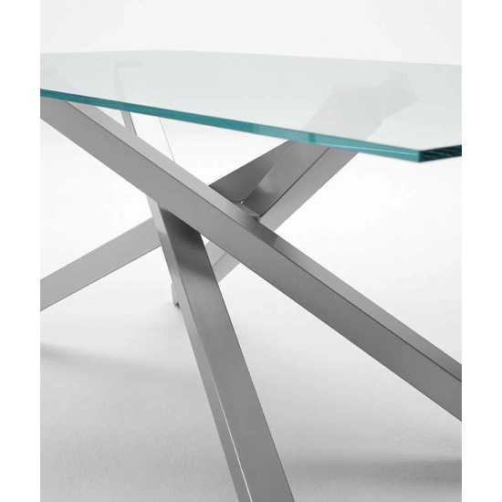 Pechino 200x106 Tavoli in vetro e cristallo Midj 3
