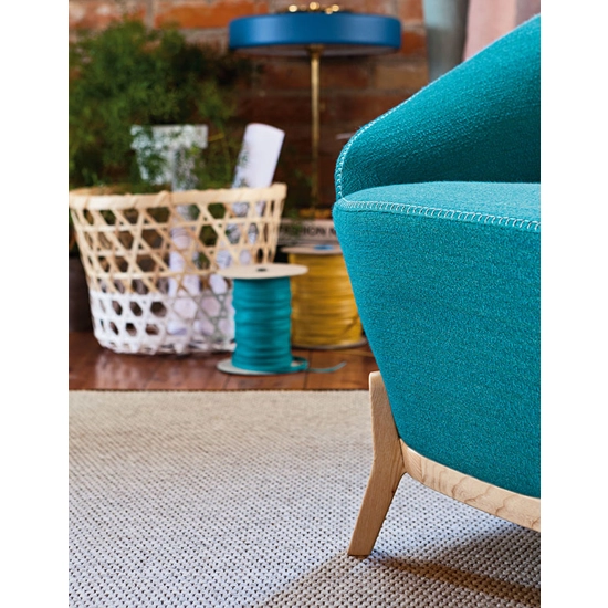 Nuvola Poltrona Gambe Legno Poltroncine Ufficio Milani 2