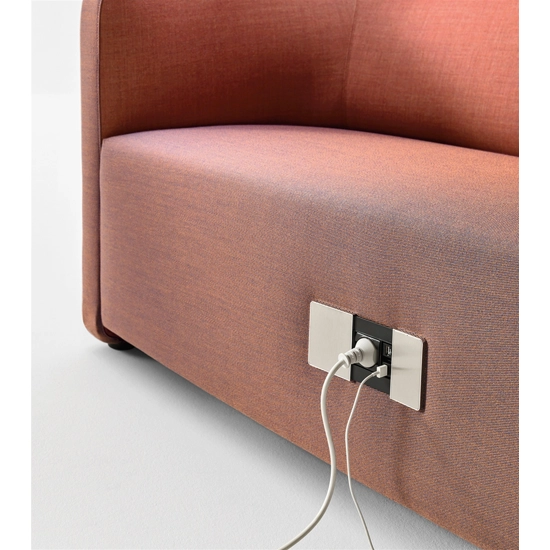 PEOPLE Armchair with High Backrest Office armchairs Milani 4