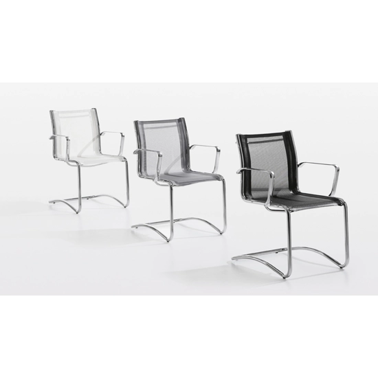 Sky Mesh Visitatore Sedie da attesa e collettività Milani 1