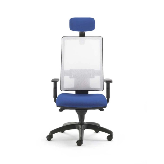 Fly H White Home office chairs Mstyle 3