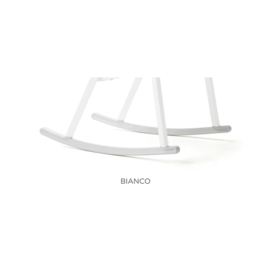 Folio Rocking Tabacco e Bianco - PRONTA CONSEGNA PER ESAURIMENTO PRODOTTO Poltrone e divani Nardi 2