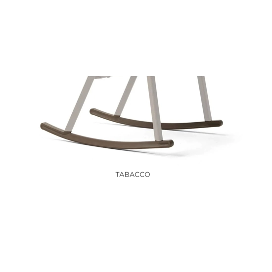 Folio Rocking Tabacco e Bianco - PRONTA CONSEGNA PER ESAURIMENTO PRODOTTO Poltrone e divani Nardi
