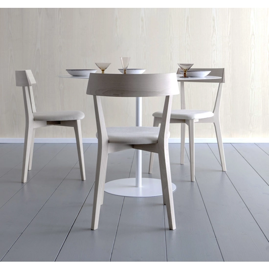 Ariston Imbottita Sedie in legno moderne Origins 1971 5