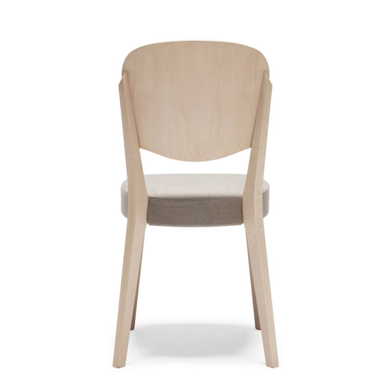 Astra Padded Modern wooden chairs Origins 1971 9
