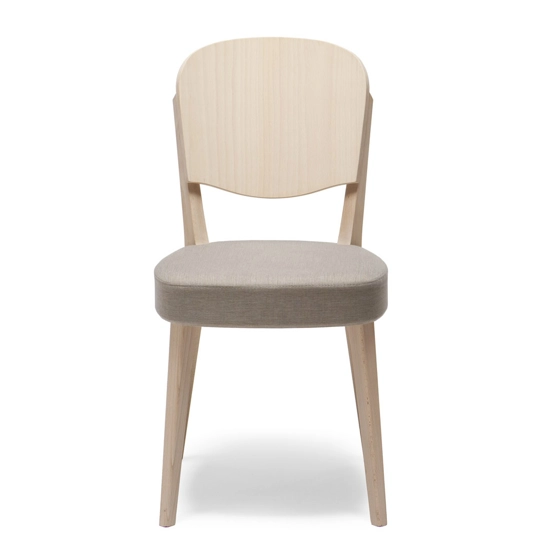 Astra Padded Modern wooden chairs Origins 1971 13