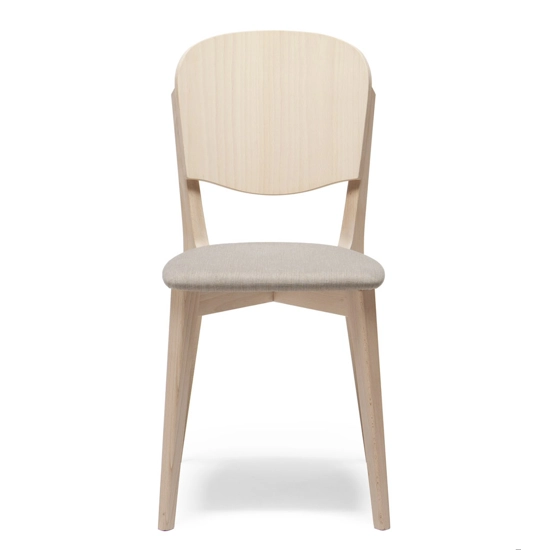 Astra Padded Modern wooden chairs Origins 1971 1