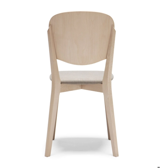 Astra Padded Modern wooden chairs Origins 1971 3