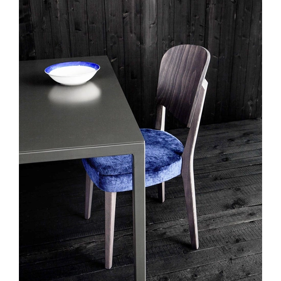 Astra Padded Modern wooden chairs Origins 1971 5