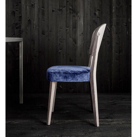 Astra Padded Modern wooden chairs Origins 1971 7