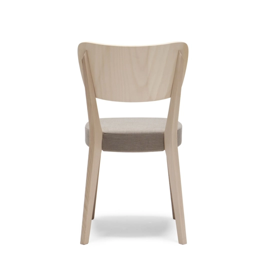 Padded Capitol Modern wooden chairs Origins 1971 6